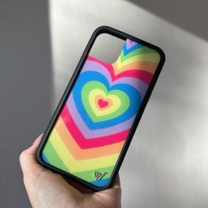Wildflower rainbow hearts phone case for iphone 11 brand new